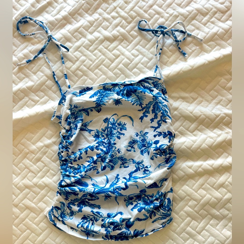 Maeve tie tank top